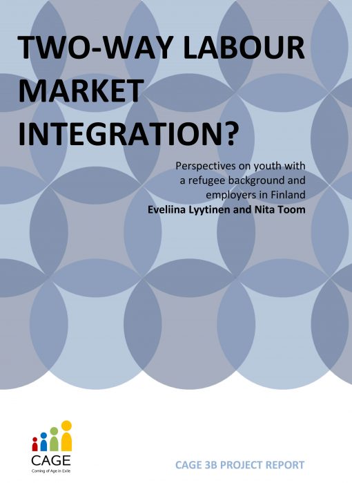 Rapportomslag med texten Two-way labour market integration