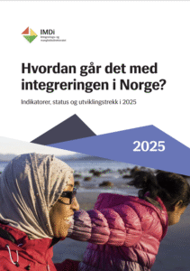 Pärmbild för översikt om integration i Norge 2025.