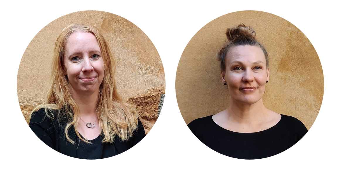 Portraits of Virve & Paula Portraits of Virve & Paula