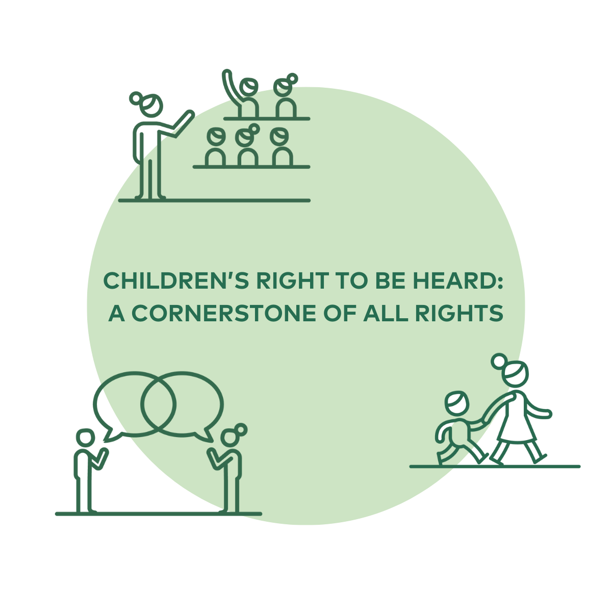 illustration of childrens right to be heard