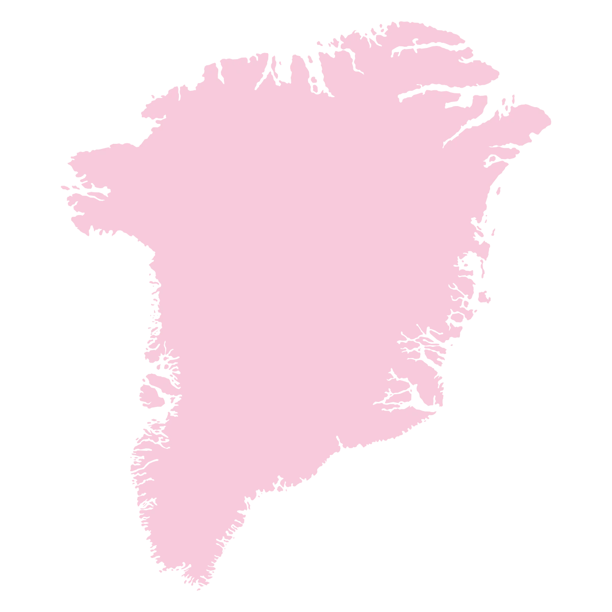 Map Greenland