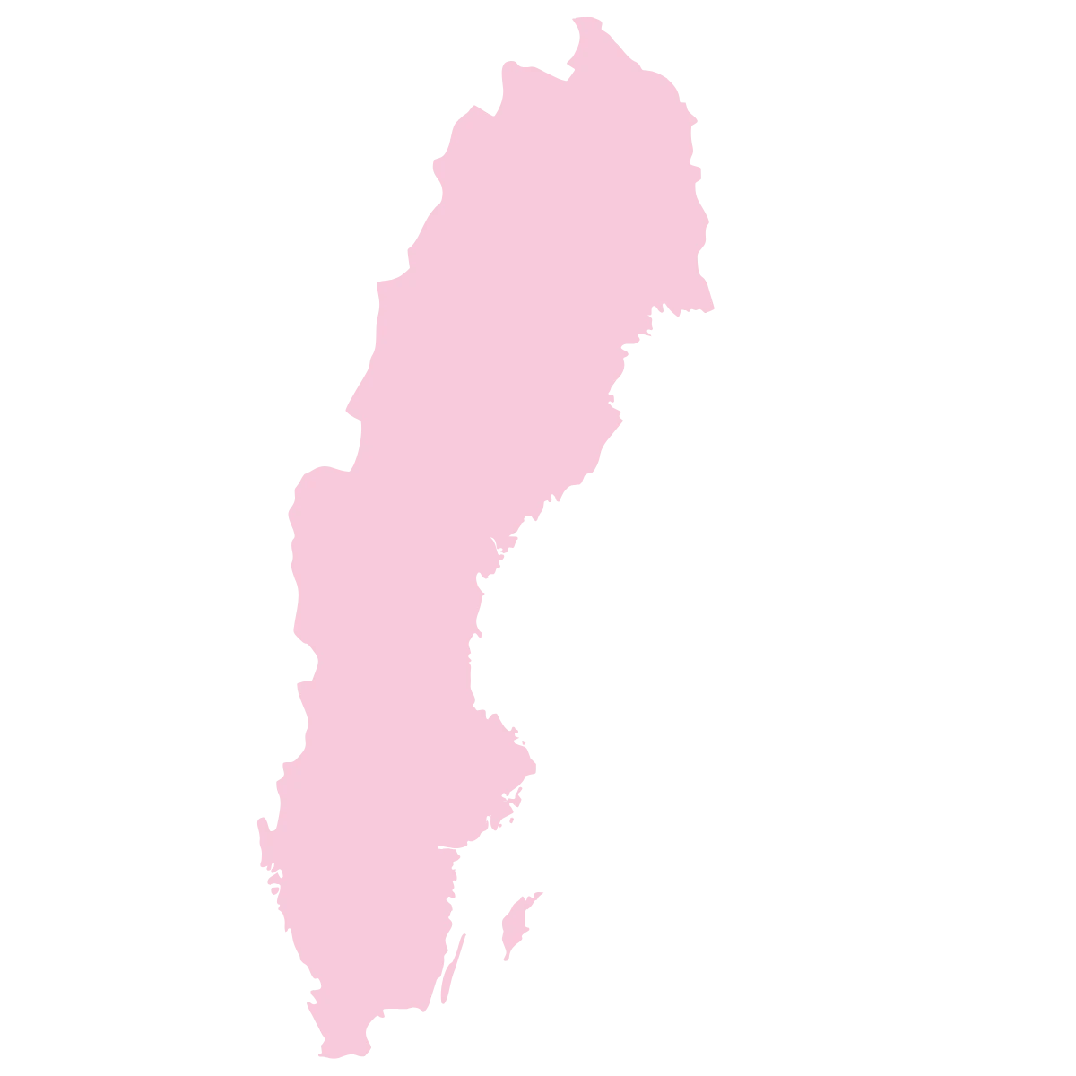 Map Sverige