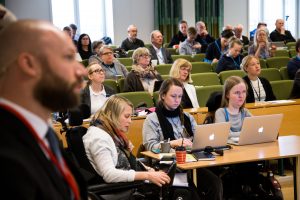 Expertseminarium 2 på Oslo and Akershus University om arbetsinkludering för personer med funktionsnedsättning.