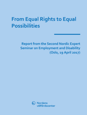 omslag from equal rights to equal possibilites