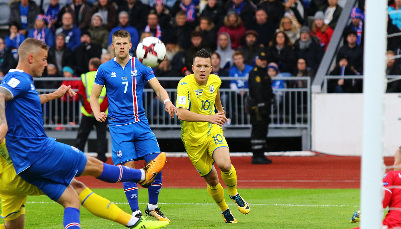World Cup 2018 Qualifying: Iceland v Ukraine in Reykjavik