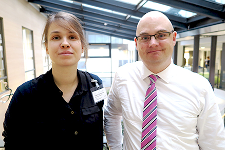 Veera Kankainen och Michael Egerer. Photograph: Jessica Gustafsson.