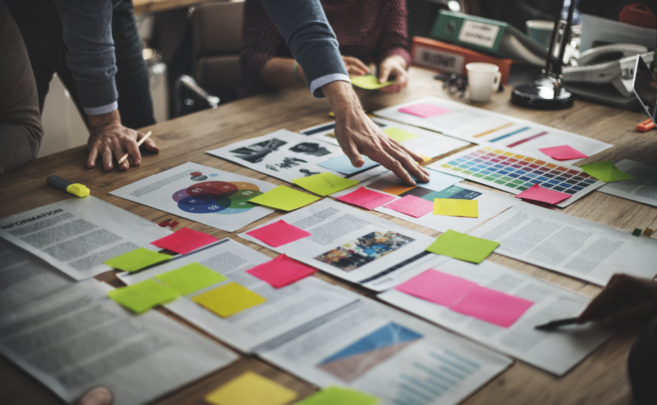 Business People Diverse Brainstorm Meeting Concept