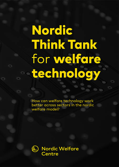 Omslag till Nordic Think Tank for welfare technology