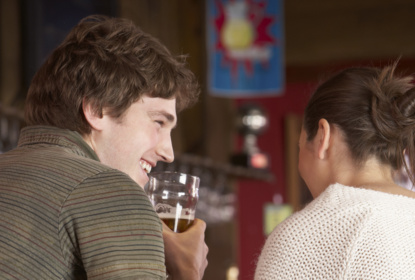 Young couple in love