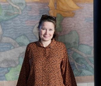 Porträtt av Heidi Englund Porträtt av Heidi Englund