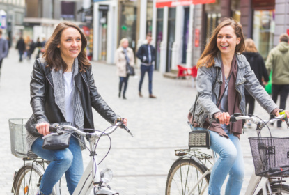 cyklister i Köpenhamn