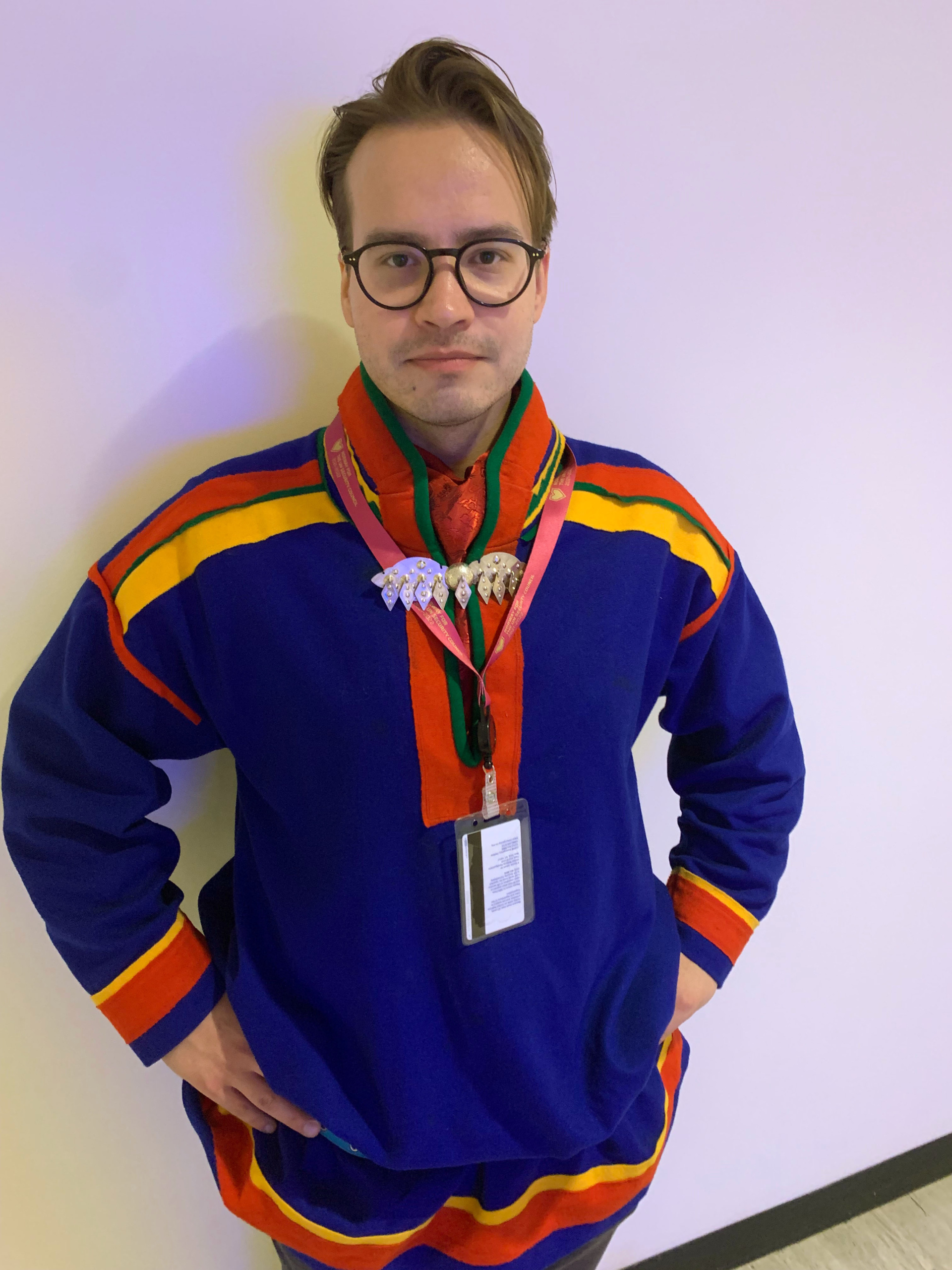 Porträtt av Janne Hirvasvuopio