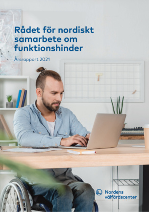 Omslag Årsrapport 2021 Funkisrådet