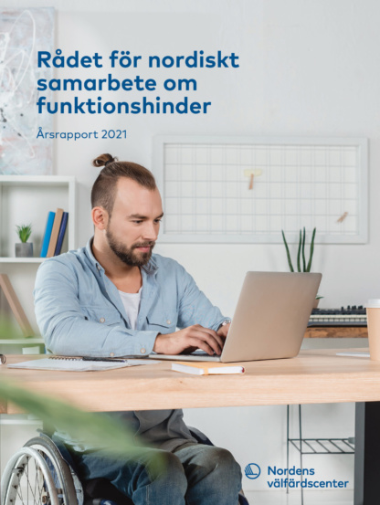Omslag Årsrapport 2021 Funkisrådet