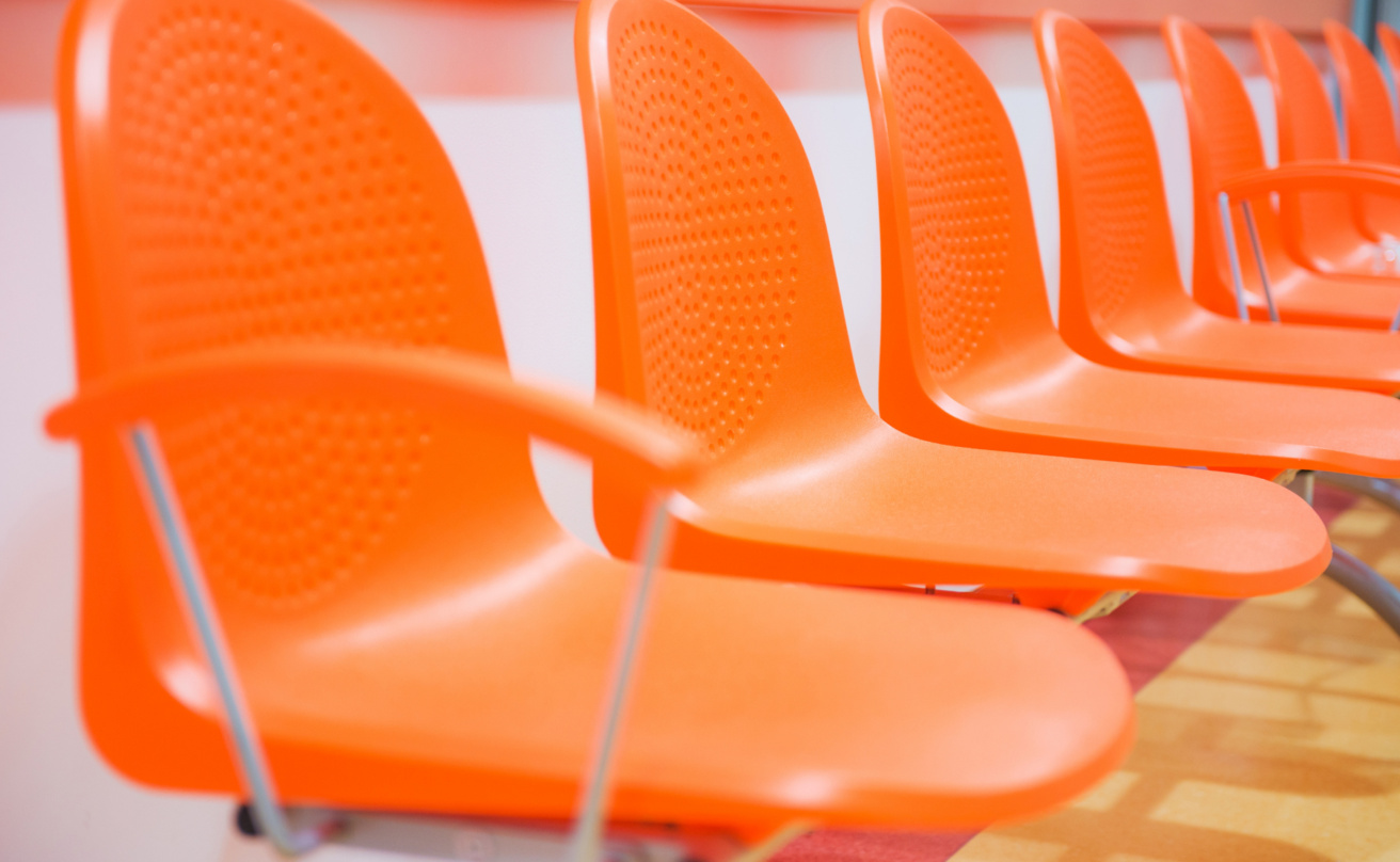 Waiting room chairs