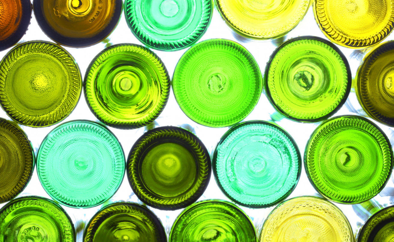 Wine bottles