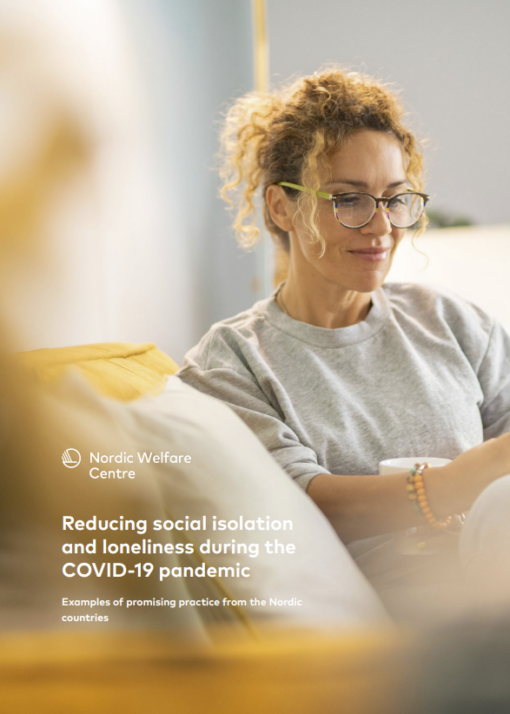 The cover of the report Reducing social isolation and loneliness during the COVID-19 pandemic.