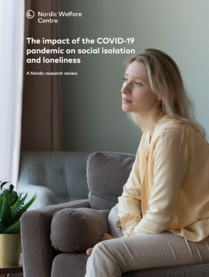 Cover of the report The impact of the COVID-19 pandemic on social isolation and loneliness.