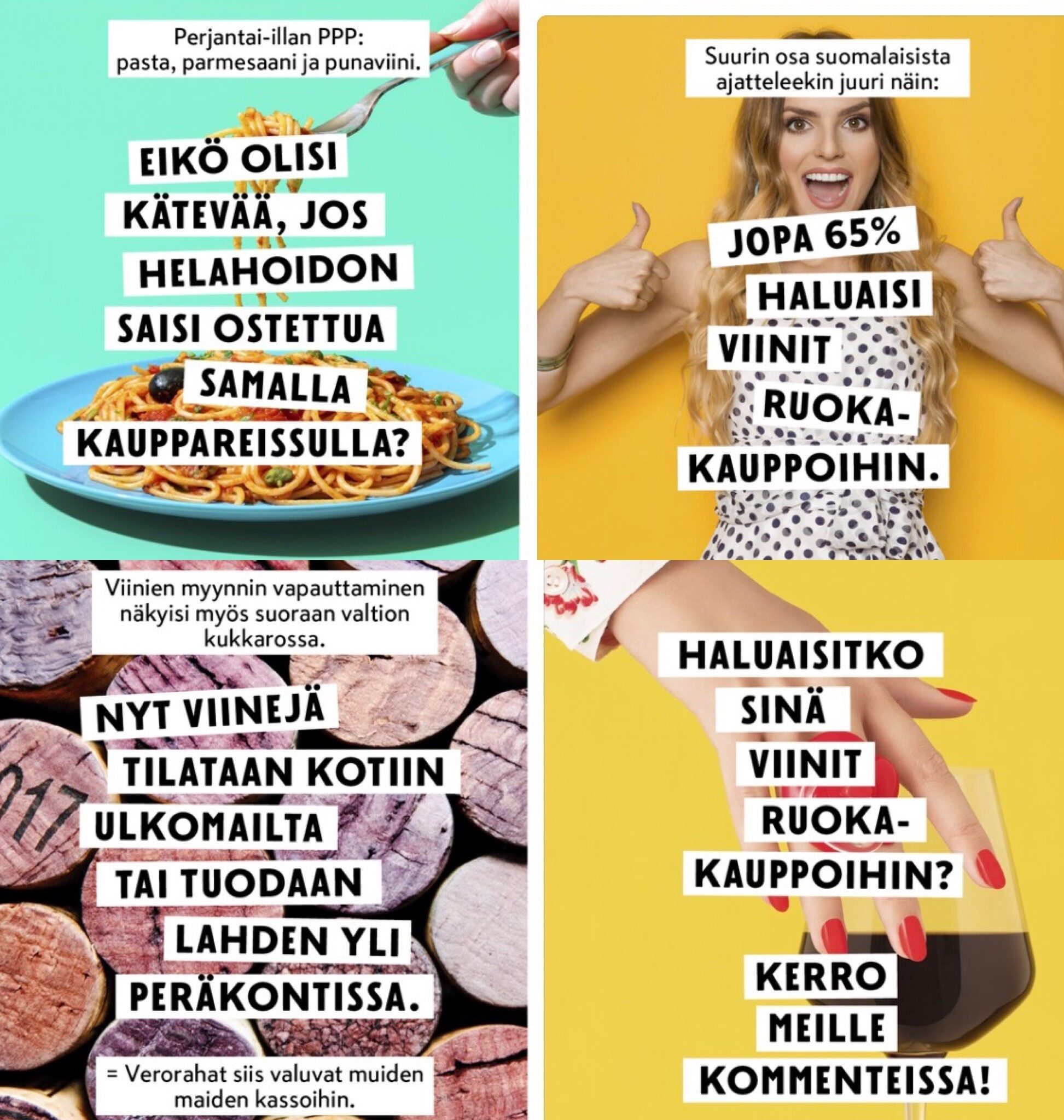 Skärmdump från K-ryhmäs Facebook