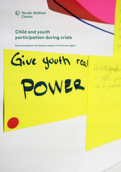 omslag Child and youth participation during crisis