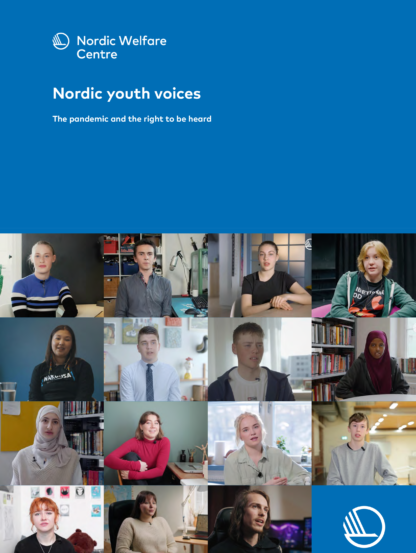 Omslag till rapporten Nordic youth voices