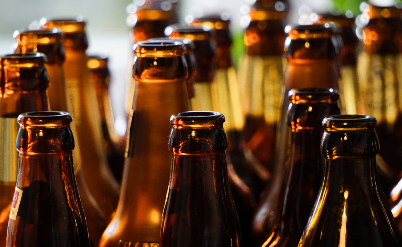 Beer bottles