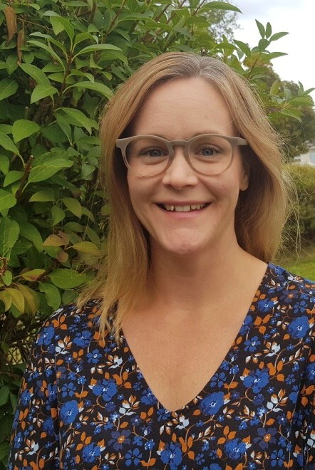 Porträtt på Caroline Lindström
