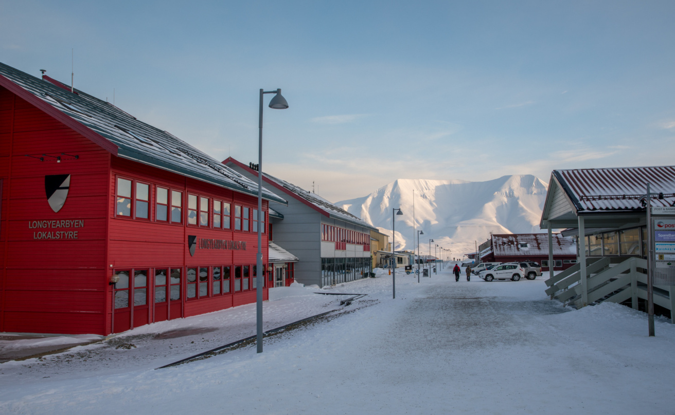 Steet in Longyearbyen