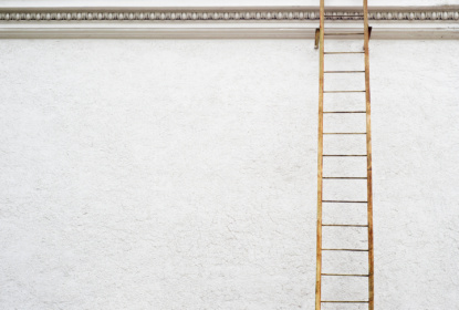 wall and ladder