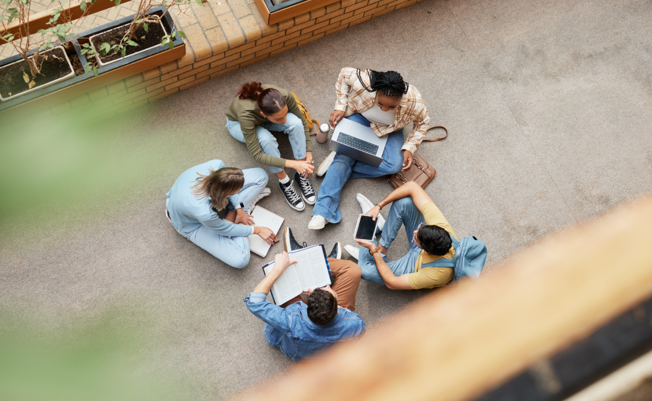 group-of-students-on-floor
