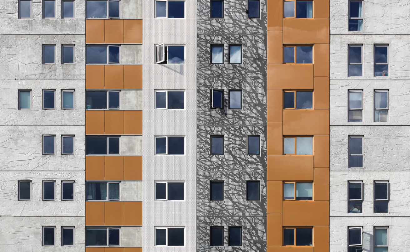 High rise building in Århus